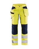 Werkkledij Blaklader 7163 Dames Werkbroek High Vis Met Stretch