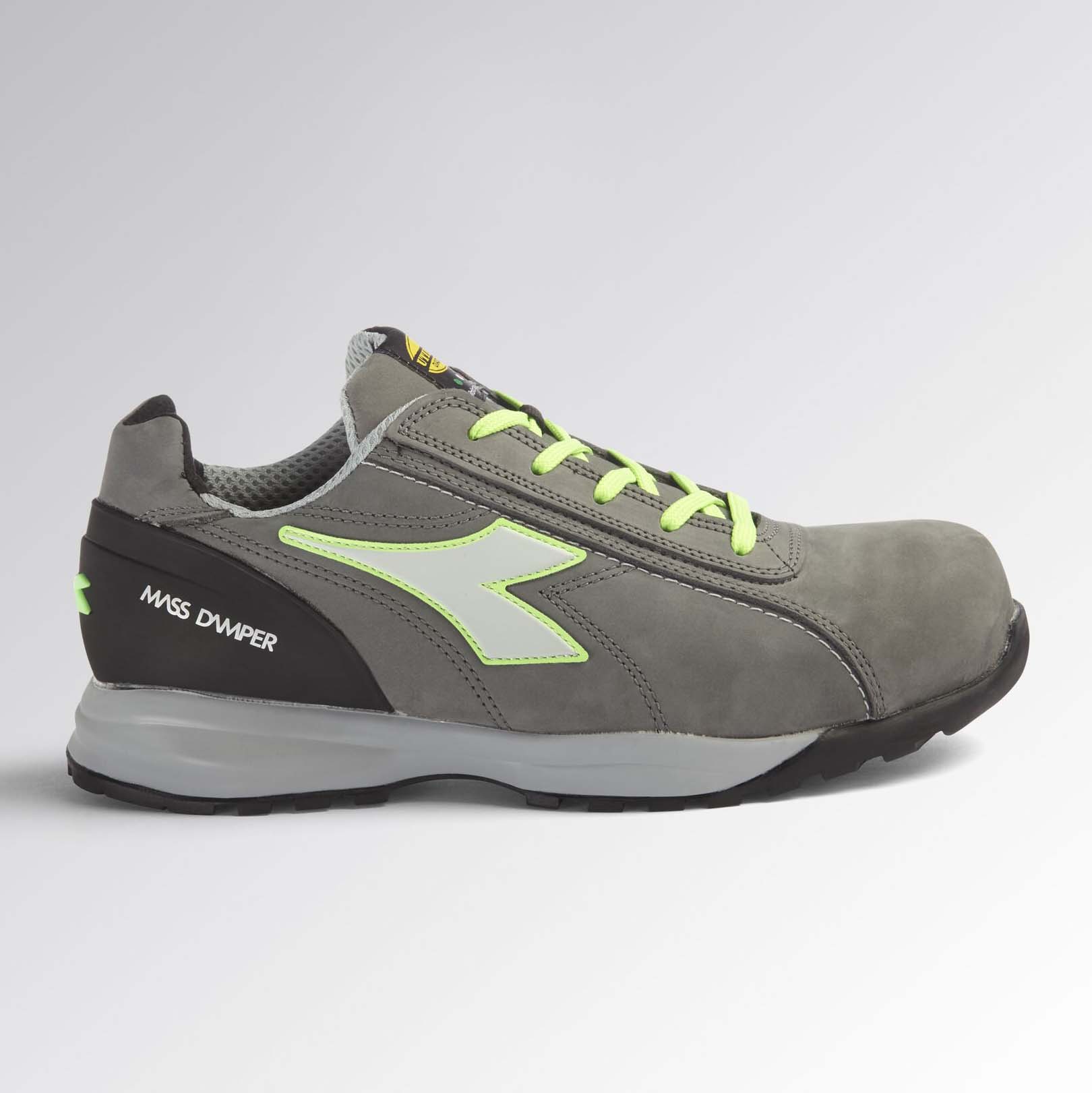 Diadora Glove Mds Low Coal Green Fluo S3 Werkschoenen