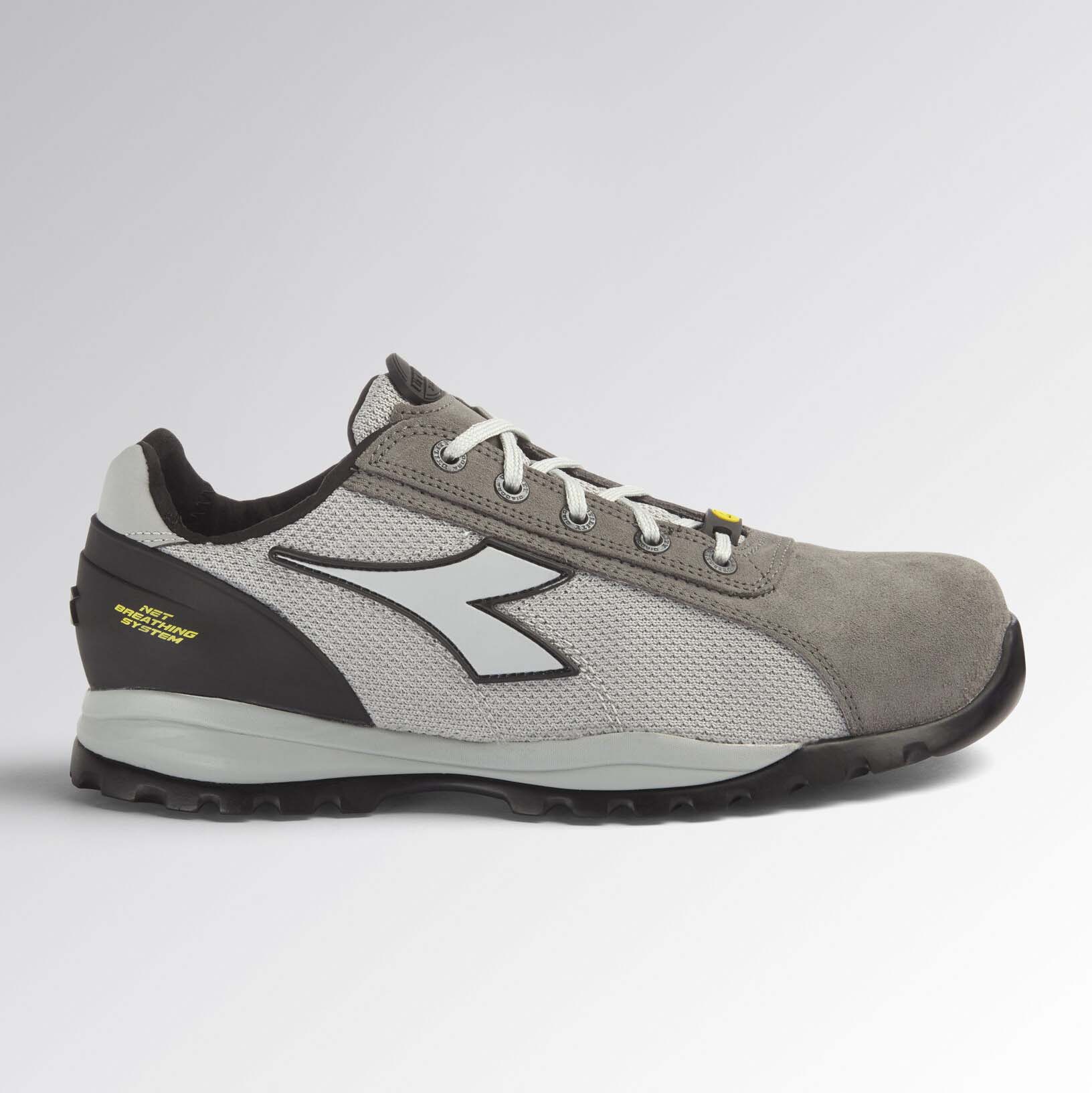 Diadora Glove Net Low Wind Gray S1P Werkschoenen
