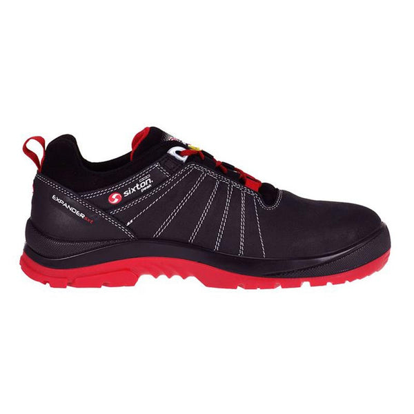Sixton Agile Zwart-Rood S3 Werkschoenen