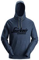 Snickers 2894 Logo Hoodie Dark Navy Melange