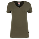 Tricorp T-Shirt V Hals Fitted Dames