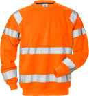 Fristads Hi Vis Sweatshirt Klasse 3 7446 Shv