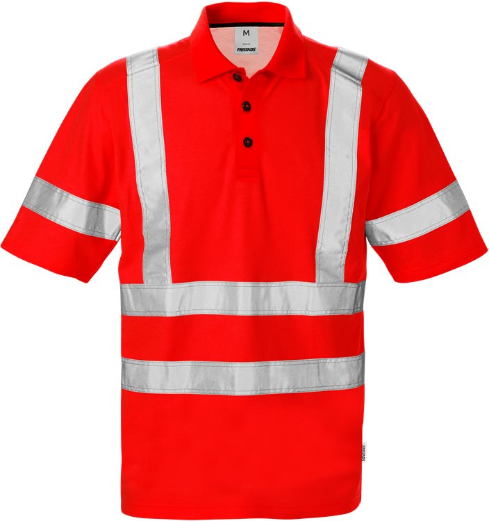 Fristads Hi Vis Poloshirt Klasse 3 7025 Phv