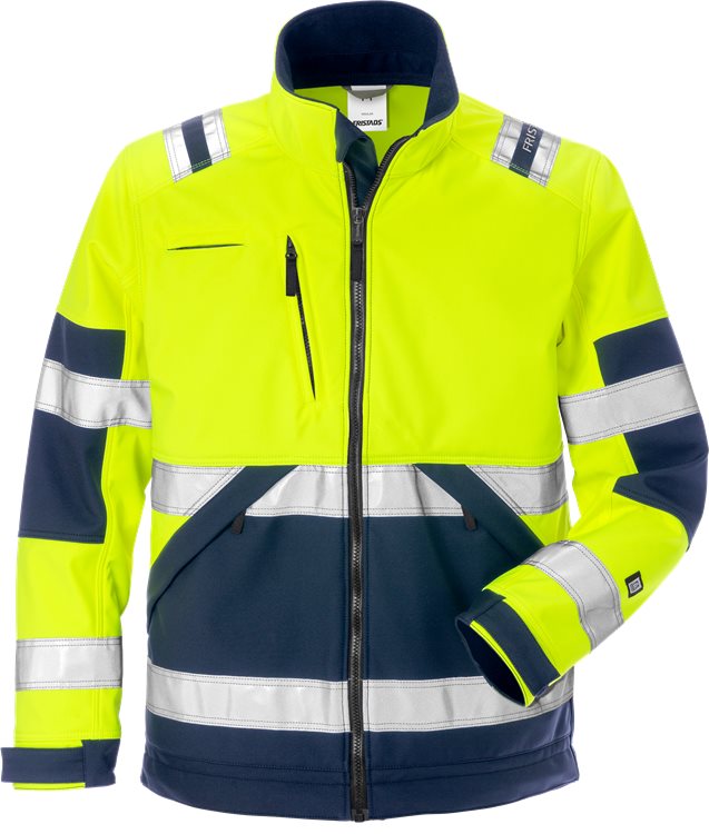 Fristads Hi Vis Softshelljack Klasse 2 4083 Wyh