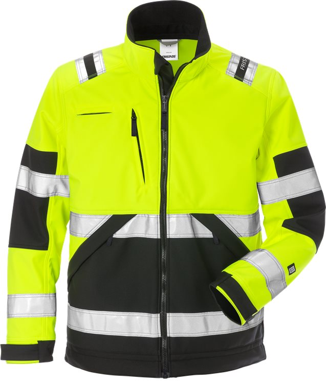 Fristads Hi Vis Softshelljack Klasse 2 4083 Wyh