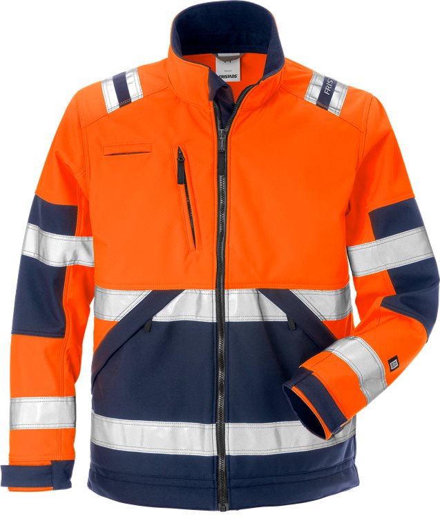 Fristads Hi Vis Softshelljack Klasse 2 4083 Wyh