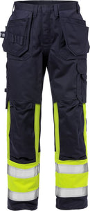 Fristads Flame Hi Vis Werkbroek Klasse 1 2586 Flam
