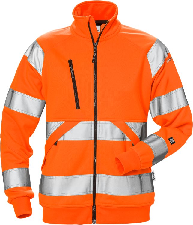 Fristads Hi Vis Sweatjack Dames Klasse 3 7427 Shv