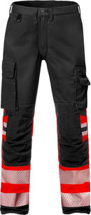 Fristads Hi Vis Broek Stretch Klasse 1 2705 Plu