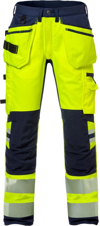 Fristads Hi Vis Werkbroek Stretch Klasse 2 2707 Plu