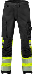 Fristads Hi Vis Broek Stretch Dames Klasse 1 2708 Plu