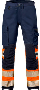 Fristads Hi Vis Broek Stretch Dames Klasse 1 2708 Plu