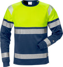Fristads Hi Vis T-Shirt Met Lange Mouwen Klasse 1 7519 Thv