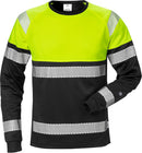 Fristads Hi Vis T-Shirt Met Lange Mouwen Klasse 1 7519 Thv
