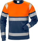 Fristads Hi Vis T-Shirt Met Lange Mouwen Klasse 1 7519 Thv