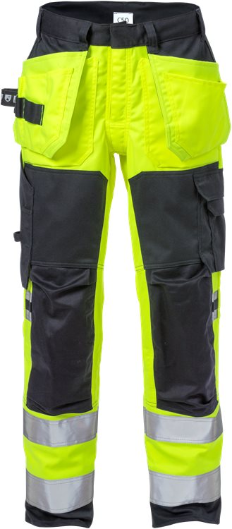 Fristads Flamestat Hi Vis Werkbroek Stretch Klasse 2 2167 Athf