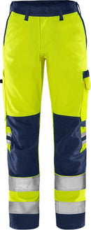 Fristads High vis Green broek dames klasse 2 2642 GPLU