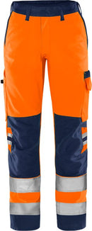 Fristads High vis Green broek dames klasse 2 2642 GPLU