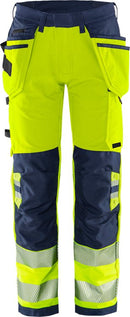 Fristads High Vis Green werkbroek stretch klasse 2 2644 GSTP