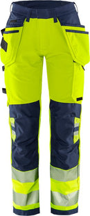 Fristads High Vis Green werkbroek dames stretch klasse 2 2664 GSTP