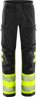 Fristads High vis Green broek klasse 1 2647 GSTP