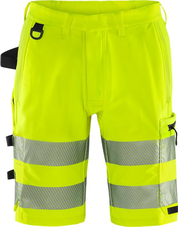 Fristads High vis Green stretch korte broek klasse 2 2648 GSTP