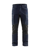 Werkkledij Blaklader 1459 Service Werkbroek Denim Stretch