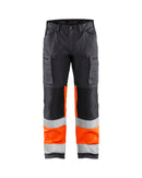 Werkkledij Blaklader 1551 Werkbroek Met Stretch High Vis