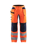 Werkkledij Blaklader 1552 Werkbroek Met Stretch High Vis