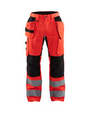 Werkkledij Blaklader 1552 Werkbroek Met Stretch High Vis