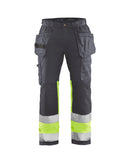 Werkkledij Blaklader 1558 High Vis Werkbroek Met Stretch