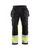 Werkkledij Blaklader 1558 High Vis Werkbroek Met Stretch