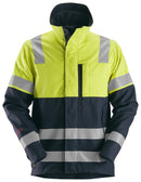 Snickers 1560 Protecwork Jack High-Vis Klasse 1 Navy - Hv Yellow