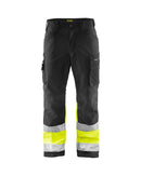 Werkkledij Blaklader 1562 Softshell Werkbroek High Vis