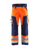 Werkkledij Blaklader 1566 Werkbroek High Vis Zonder Spijkerzakken