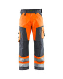 Werkkledij Blaklader 1566 Werkbroek High Vis Zonder Spijkerzakken