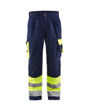 Werkkledij Blaklader 1584 Werkbroek High Vis