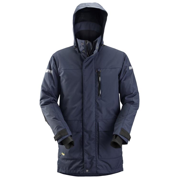 Snickers 1800 Allroundwork Waterproof 37.5 Isolerende Parka Navy - Black