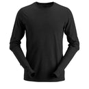 Snickers 2427 Wollen T-Shirt Met Lange Mouwen Black