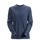 Snickers 2467 Protecwork Dames T-Shirt Met Lange Mouw Navy - Base