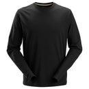 Snickers 2496 T-Shirt Met Lange Mouwen Black