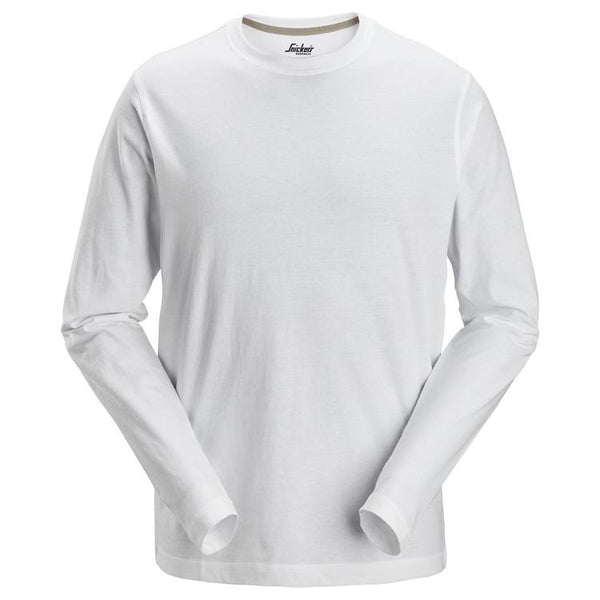 Snickers 2496 T-Shirt Met Lange Mouwen White - Base