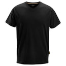Snickers 2512 T-Shirt V-Hals Black