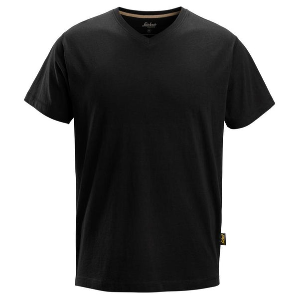 Snickers 2512 T-Shirt V-Hals Black
