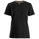 Snickers 2517 Dames T-Shirt Biologisch Katoen Black