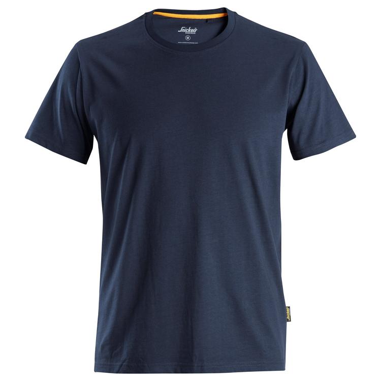 Snickers 2526 Allroundwork T-Shirt Biologisch Katoen Navy - Base