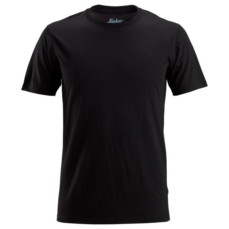 Snickers 2527 Wollen T-Shirt Black