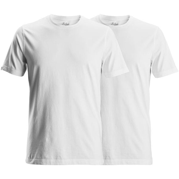 Snickers 2529 T-Shirt 2-Pak White - Base