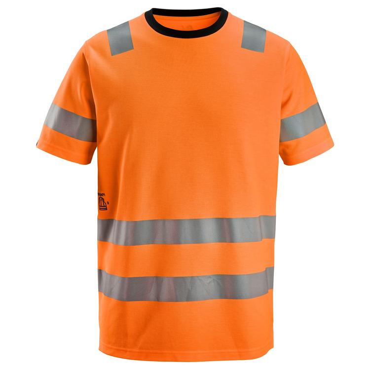 Snickers 2536 High-Vis Klasse 2 T-Shirt Hv Orange - Base